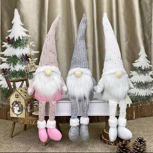 Set of 3 Festive Christmas Gnomes